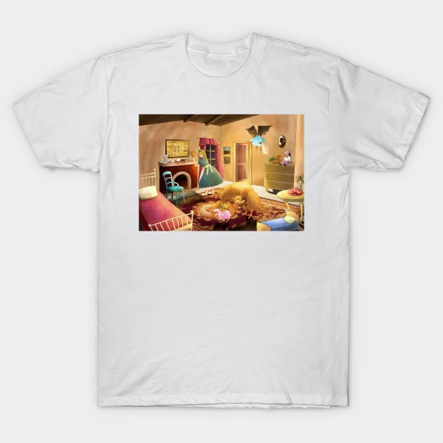 Bed time for Tammy T-Shirt by reynoldjay